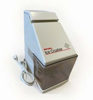 Vintage Rival Electric Ice Crusher Model 840/3 White